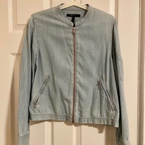 bcbg maxazria | light blue jacket
